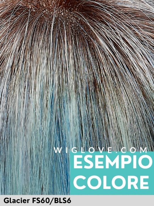 Jon Renau in Glacier FS60/BLS6. Synthetic wig, parrucca sintetica di altissima qualità. 