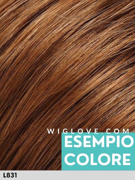 DEBBIE - Capelli Naturali 100% Remy - Wig Love - Parrucca Capelli VeriL831