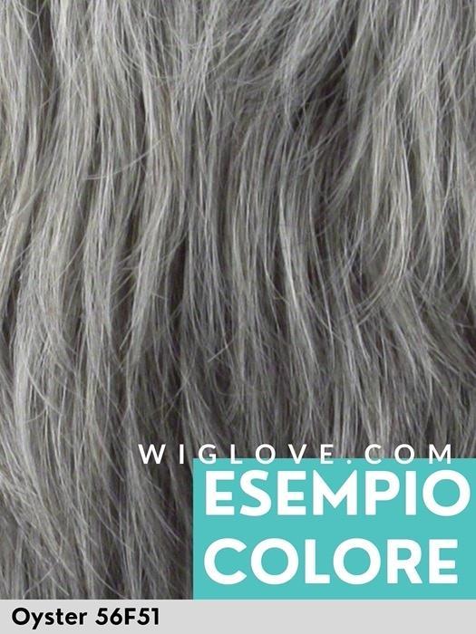 Jon Renau in Oyster 56F51. Synthetic wig, parrucca sintetica di altissima qualità.