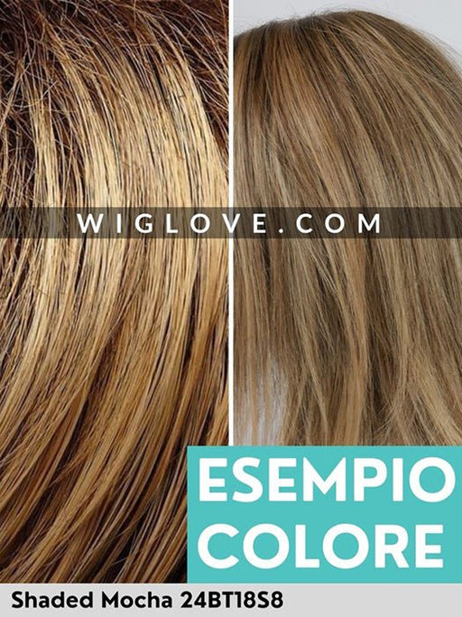 BETTY - fatta a macchina - Wig Love - Parrucca SinteticaShaded Mocha