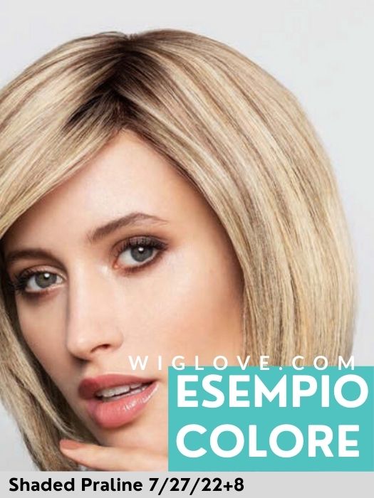 DEBBIE - Capelli Naturali 100% Remy - Wig Love - Parrucca Capelli VeriShaded Mocha 2/27/9H+8