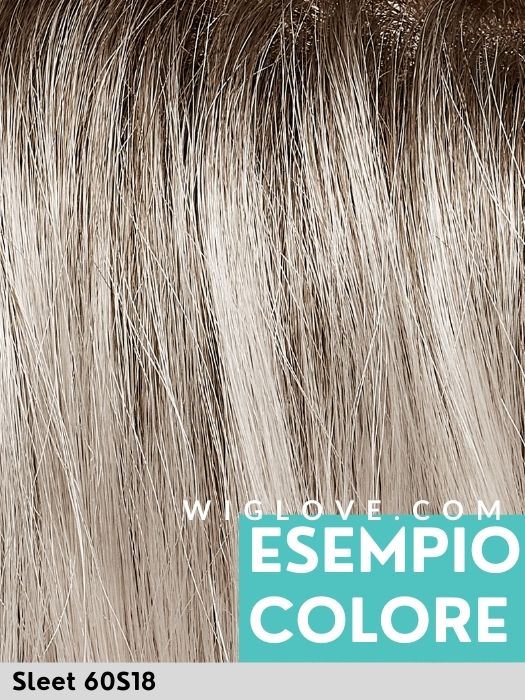 Jon Renau in Sleet 60S18. Synthetic wig, parrucca sintetica di altissima qualità.  Modifica testo alternativo