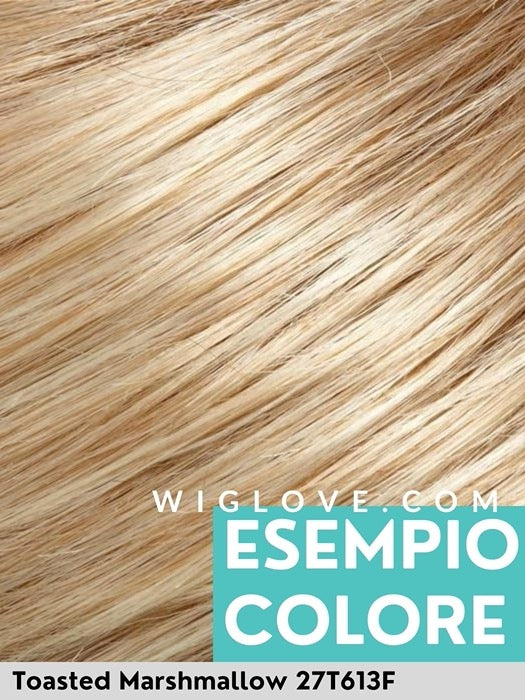 Jon Renau inToasted Marshmallow 27T613F. Synthetic wig, parrucca sintetica di altissima qualità.