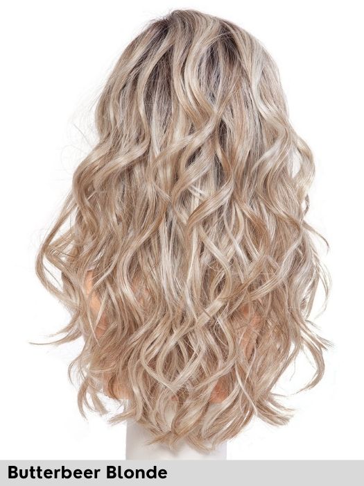 Allegro 18 di Belle Tress colore Butterbeer Blonde parrucca sintetica lunga mossa termoresistente vendita parrucche per perdita di capelli dovuta ad alopecia o tumore