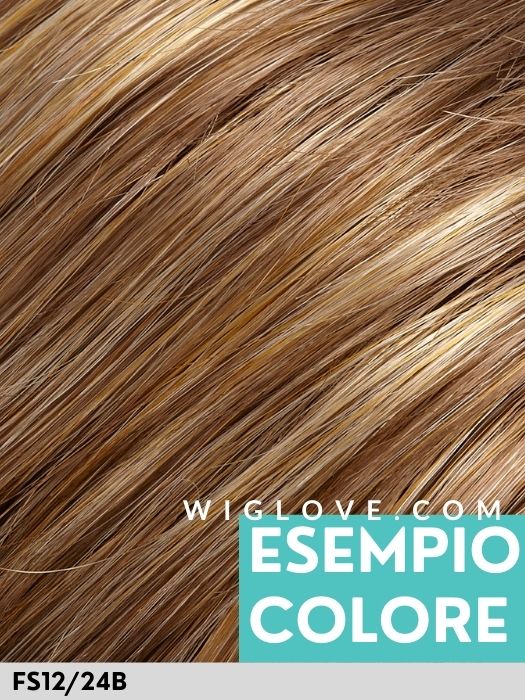 Jon Renau in FS12/24B. Synthetic wig, parrucca sintetica di altissima qualità.