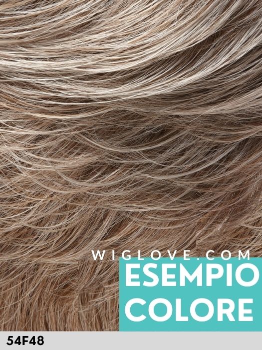 Jon Renau in 54F48. Synthetic wig, parrucca sintetica di altissima qualità.