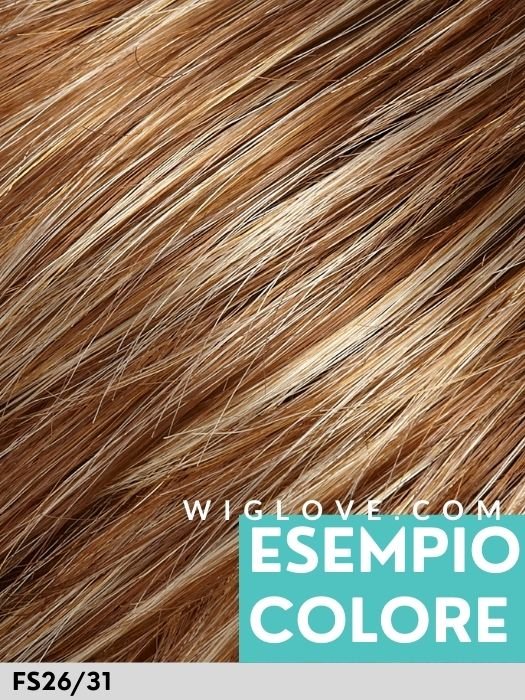 Jon Renau in FS26/31. Synthetic wig, parrucca sintetica di altissima qualità.