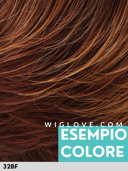 Jon Renau in 32BF. Synthetic wig, parrucca sintetica di altissima qualità.