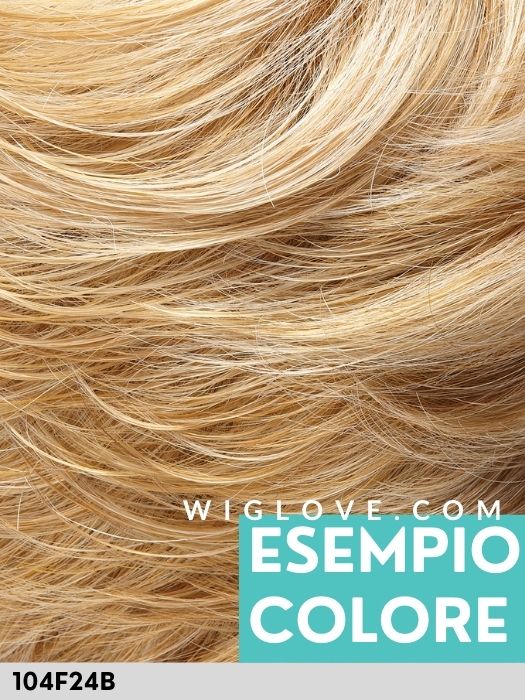 Jon Renau in 104F24B. Synthetic wig, parrucca sintetica di altissima qualità.