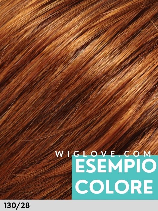 Jon Renau in 130/28. Synthetic wig, parrucca sintetica di altissima qualità.