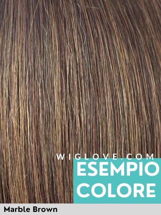 ANGELICA PM - Pronta Consegna 24/48 ore - Wig Love - Parrucca SinteticaGinger Brown