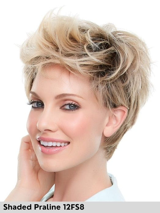 Anne Shaded Praline 12FS8 Jon Renau parrucca corta