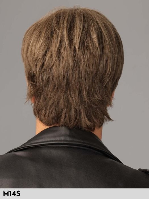 BARBERS CUT LACE - monofilamento vortice e attaccatura naturale - Wig Love - Parrucca Sintetica UomoM14S