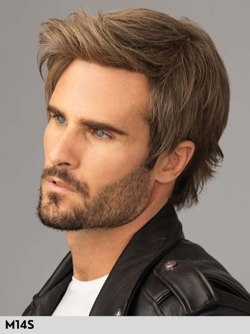 BARBERS CUT LACE - monofilamento vortice e attaccatura naturale - Wig Love - Parrucca Sintetica UomoM14S