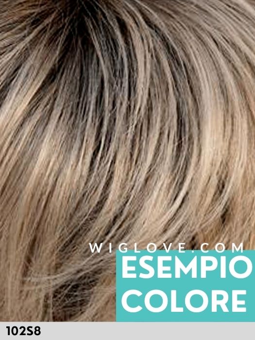 Jon Renau in 102S8. Synthetic wig, parrucca sintetica di altissima qualità. 