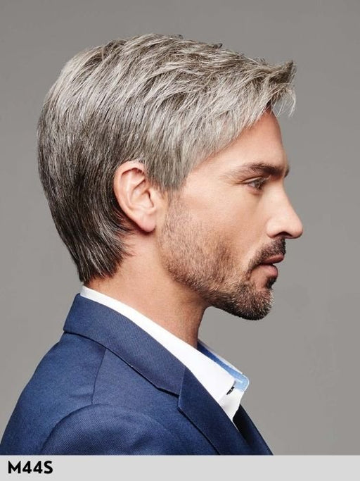 BUSINESS CUT LACE - monofilamento vortice e attaccatura naturale - Wig Love - Parrucca Sintetica UomoM44S