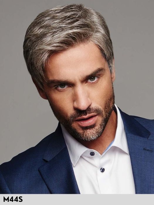 BUSINESS CUT LACE - monofilamento vortice e attaccatura naturale - Wig Love - Parrucca Sintetica UomoM44S