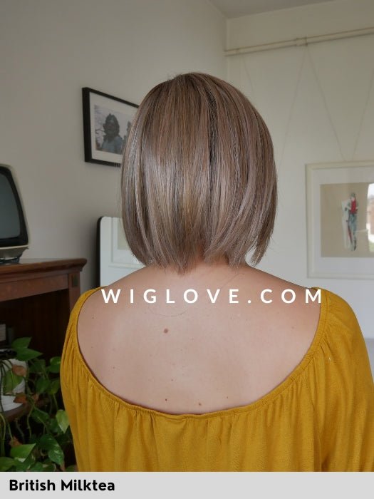 CAFE CHIC - riga sinistra, attaccatura naturale - Wig Love - Parrucca SinteticaBritish Milktea