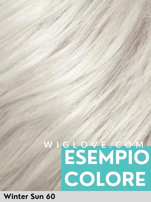 CAMERON LITE PETITE (Taglia Small) - 100% fatta a mano - Lace front esteso - Wig Love - Parrucca SinteticaWinter Sun