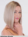 Ceremony di Belle Tress colore Butterbeer Blonde parrucca sintetica carrè  termoresistente vendita parrucche per perdita di capelli dovuta ad alopecia o tumore