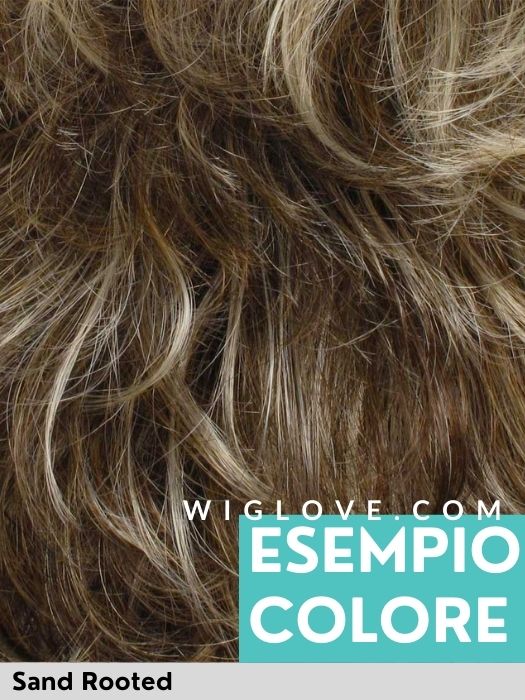 CHANGE - lace front e riga sinistra - Taglia Small - Wig Love - Parrucca SinteticaSand Rooted