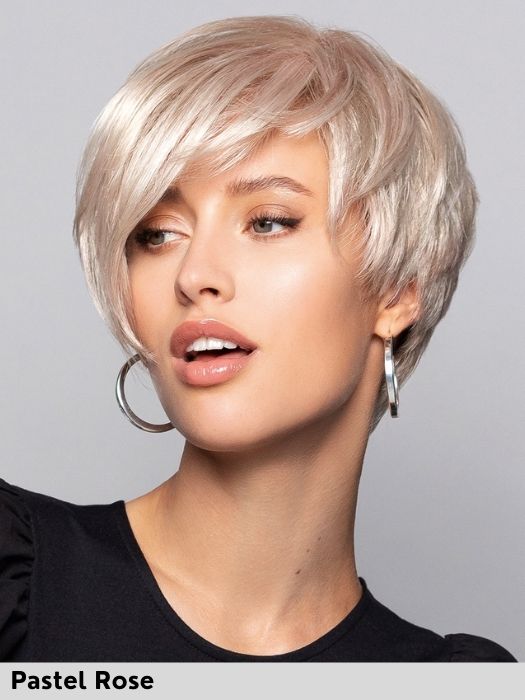 Clic di Gisela Mayer colore Pastel Rose parrucca capelli sintetici parrucca donna liscia per perdita di capelli dovuta ad alopecia o chemioterapia