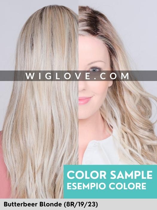 COLD BREW CHIC - riga libera, attaccatura naturale - Wig Love - Parrucca SinteticaHoney with Chai Latte