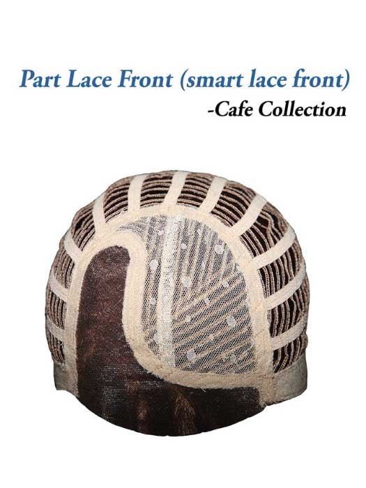 DALGONA 16 - lunghezza 40cm - riga sinistra, attaccatura naturale - Wig Love - Parrucca SinteticaEnglish Toffee