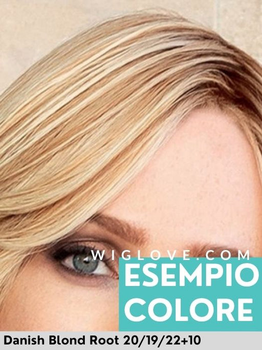 LINDA HH LACE - Capelli Naturali - Wig Love - Parrucca Capelli VeriDanish Blond Root 20/19/22+10