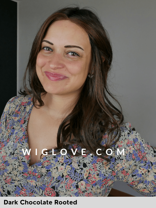 DIVA MONO PART - attaccatura naturale, riga centrale - Wig Love - Parrucca SinteticaCandy Blonde Rooted