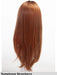 Dolce&Dolce di Belle Tress colore Sumptuous Strawberry parrucca sintetica termoresistente lunga liscia per perdita di capelli dovuta ad alopecia o tumore