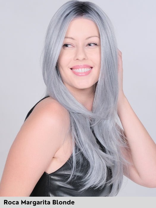 Dolce&Dolce 23 - lunghezza capelli 58 cm - riga libera, attaccatura naturale - Wig Love - Parrucca SinteticaSumptuous Strawberry