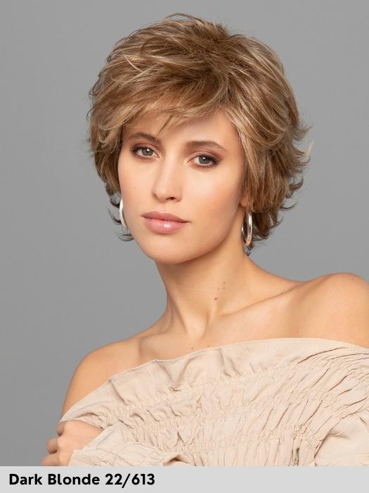 DUO ARIA - capelli misti - fatta a macchina - Wig Love - Parrucca Capelli MistiDark Blonde 22/613