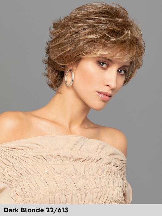 DUO ARIA - capelli misti - fatta a macchina - Wig Love - Parrucca Capelli MistiDark Blonde 22/613