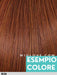 DUO KYLIE MONO LACE DELUXE - capelli misti - 100% fatta a mano - Wig Love - Parrucca Capelli MistiLighter Red R28