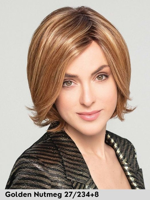 DUO LADY - capelli misti - riga libera, antiscivolo - Wig Love - Parrucca Capelli MistiGolden Nutmeg 27/234+8