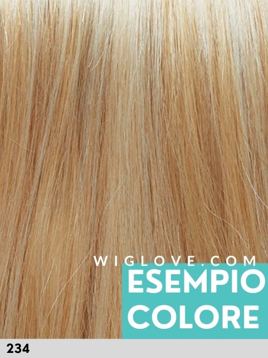 DUO LADY - capelli misti - riga libera, antiscivolo - Wig Love - Parrucca Capelli MistiVanilla Butter 234