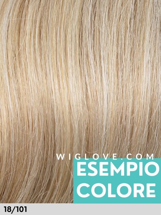 DUO LONG - capelli misti - riga libera e attaccatura naturale - Wig Love - Parrucca Capelli Misti18/101