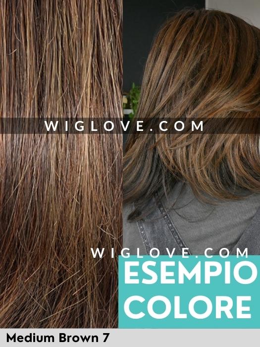 DUO PAGE - capelli misti - riga sinistra, no lacefront - Wig Love - Parrucca Capelli MistiCinnamon Raisin 637