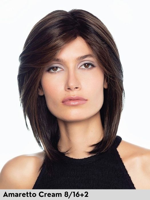 DUO PAGE LONG - capelli misti - 100% fatta a mano di Gisela Mayer