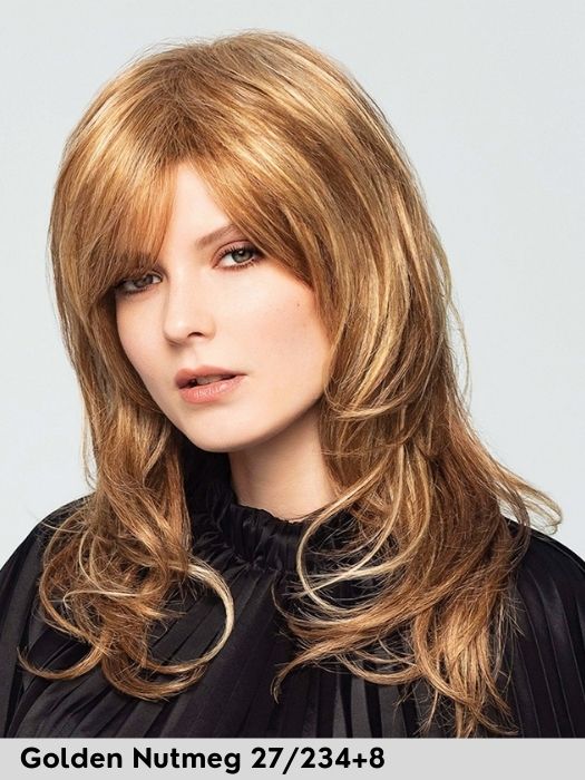 DUO SELENA LACE PART - capelli misti - riga sinistra - Wig Love - Parrucca Capelli MistiGolden Nutmeg 27/234+8