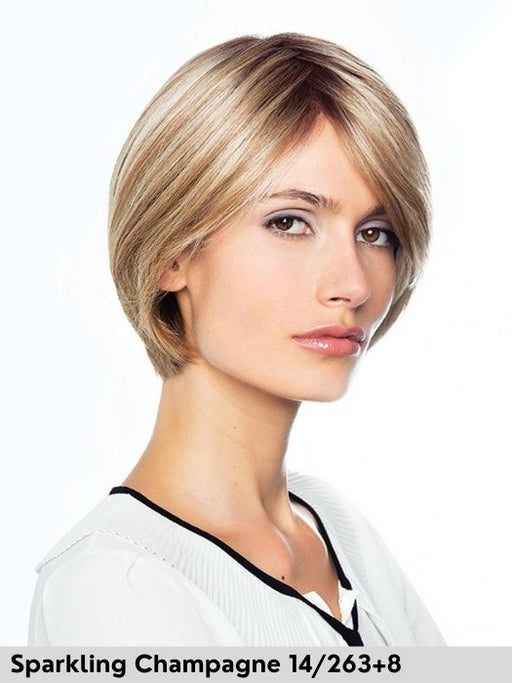 DUO SHYLA MONO LACE DELUXE - capelli misti - 100% fatta a mano. Parrucca di gisela mayer resistente al calore.