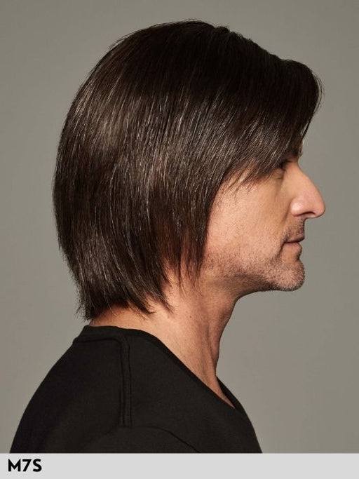 DUO SPORT DELUXE - capelli misti - 100% fatta a mano - Wig Love - Parrucca Capelli Misti UomoM7S