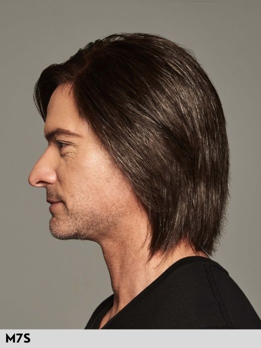 DUO SPORT DELUXE - capelli misti - 100% fatta a mano - Wig Love - Parrucca Capelli Misti UomoM7S