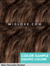ELEGANCE MONO - Capelli Misti - doppio monofilamento, attaccatura naturale - Wig Love - Parrucca Capelli MistiDark Chocolate Rooted