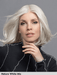 ELEGANCE MONO - Capelli Misti - doppio monofilamento, attaccatura naturale - Wig Love - Parrucca Capelli MistiNature White Mix