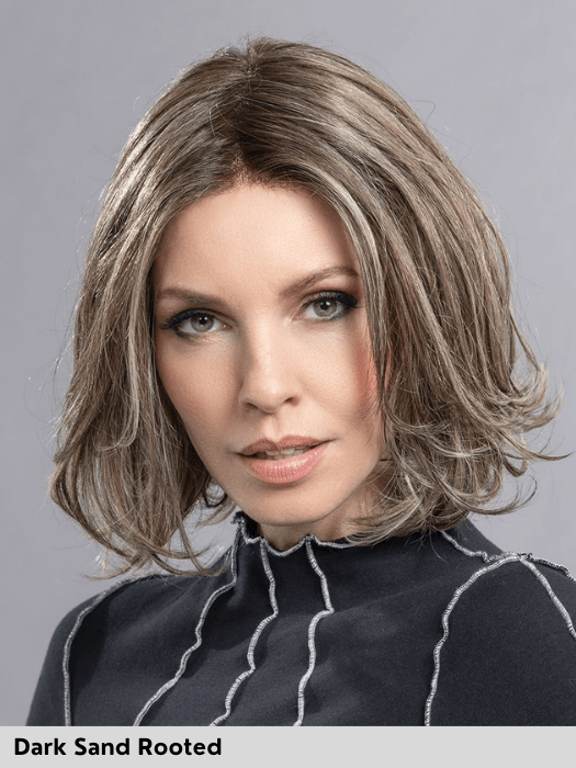 ELEGANCE MONO - Capelli Misti - doppio monofilamento, attaccatura naturale - Wig Love - Parrucca Capelli MistiNature White Mix