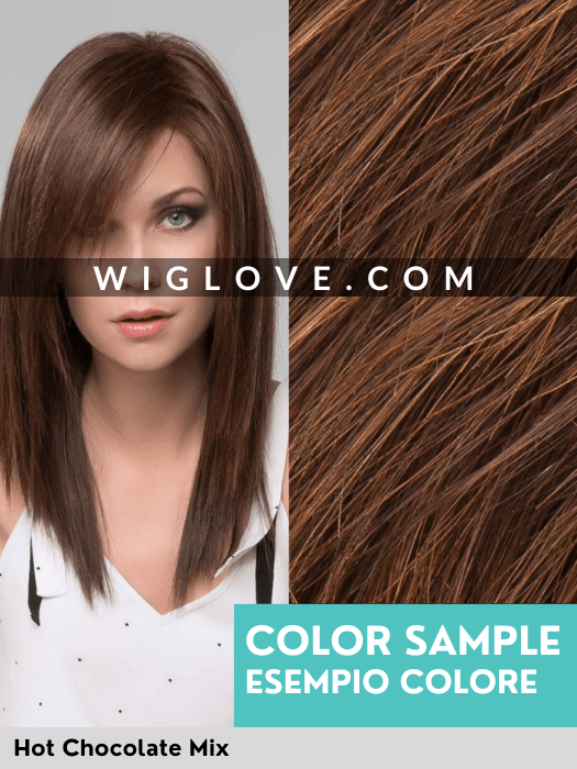 ELITE MONO PART - Taglia S/M - attaccatura naturale, riga sinistra - Wig Love - Parrucca SinteticaM