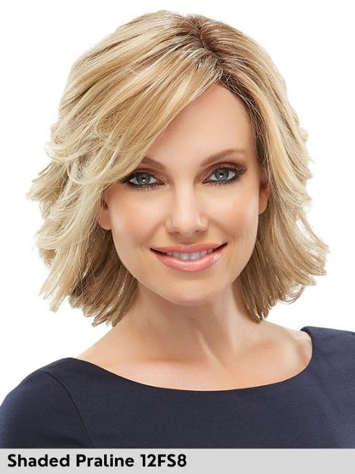 Elizabeth di Jon Renau colore Shaded Praline parrucca sintetica di alta qualità vendita parrucche per perdita capelli dovuta ad alopecia o tumore