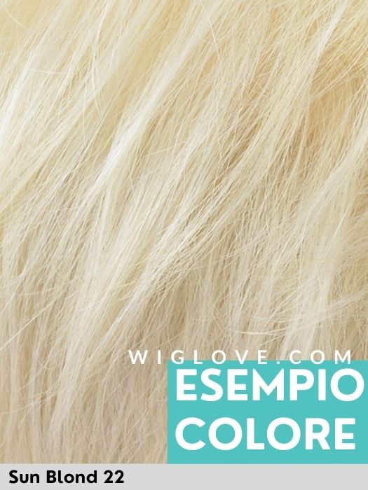 ENERGY CLUB - monofilamento vortice, no lace front - Wig Love - Parrucca SinteticaSun Blond